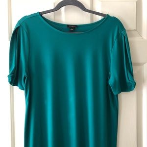 Ann Taylor Green Short-sleeve blouse